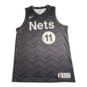 Nike NBA Brooklyn Nets Kyrie Irving Earned Edition Swingman‎ Jersey Black Sz 2XL